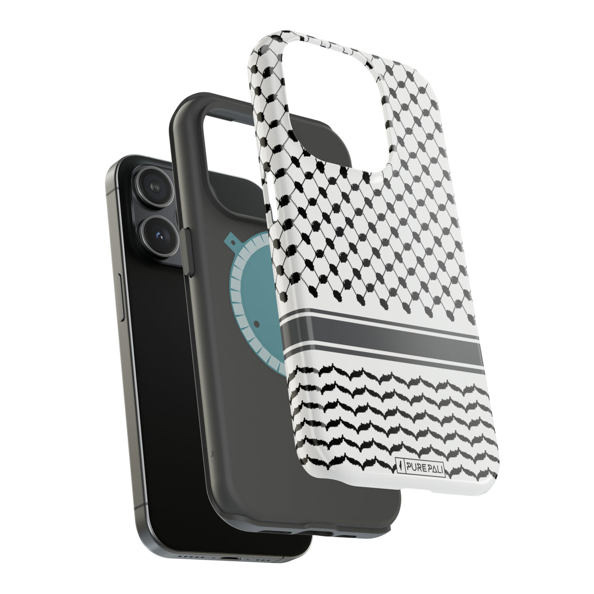 Kufiya Phone Case + MagSafe - PurePali
