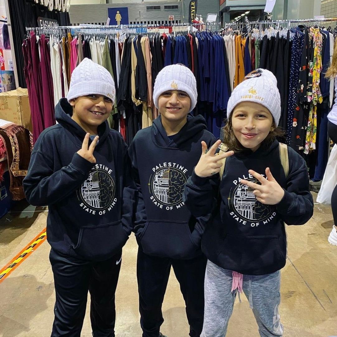 Palestine State Of Mind KIDS Hoodie - PurePali