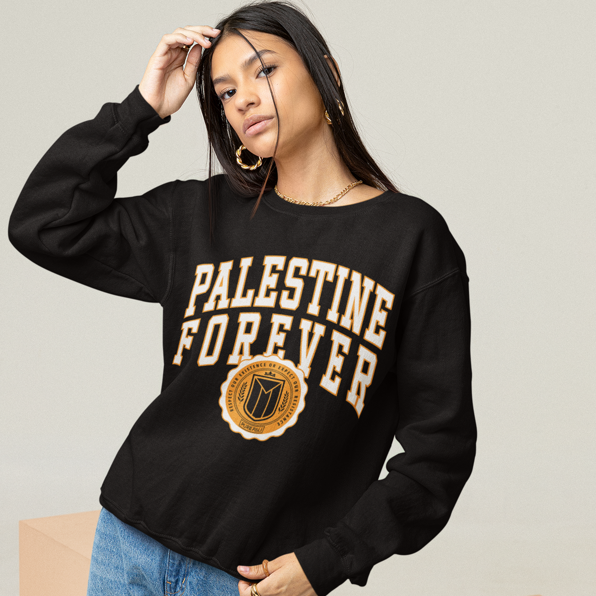 Palestine Forever Crewneck - PurePali