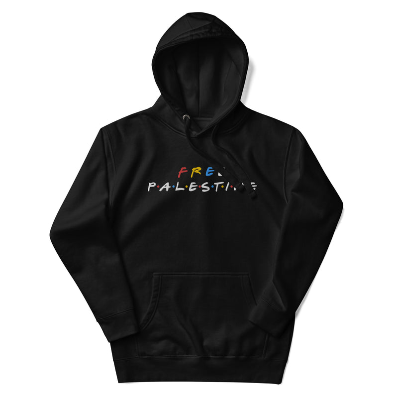 Free Palestine Hoodie in Black