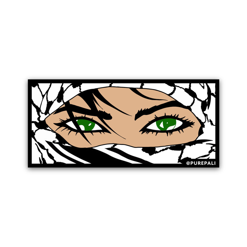 Eyes of Palestine Sticker - PurePali
