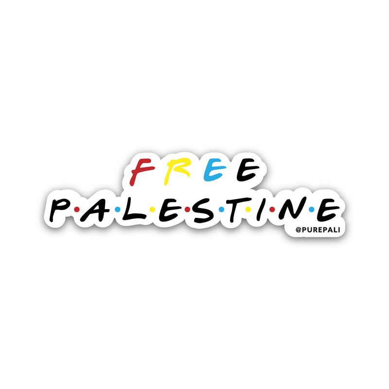 Free Palestine Sticker - PurePali