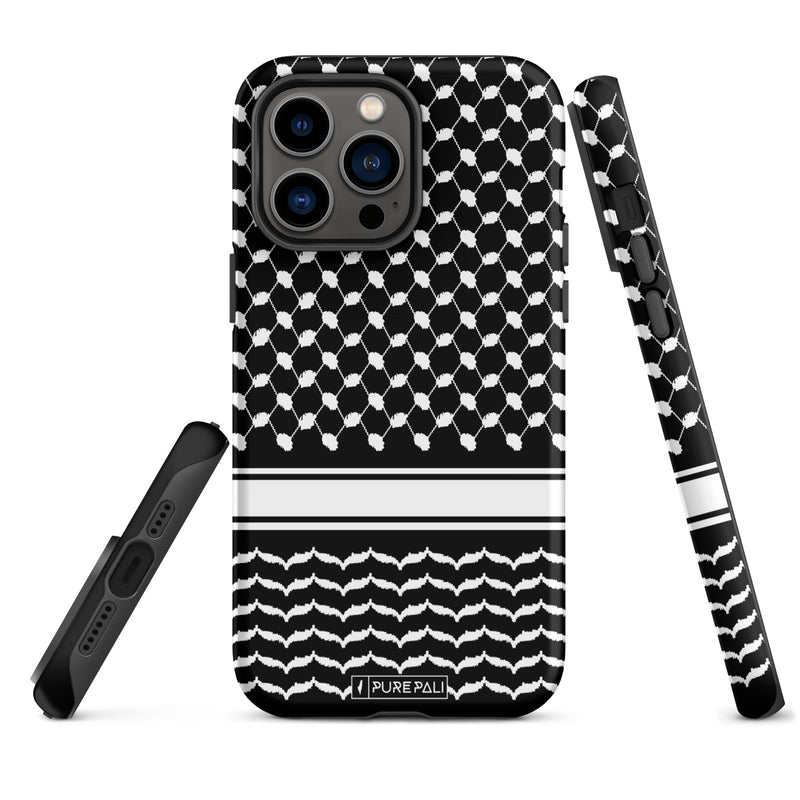 Black Kufiya Phone Case - PurePali