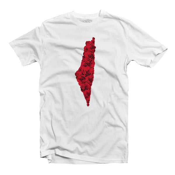 Blood Roses Tee⎪White - PurePali